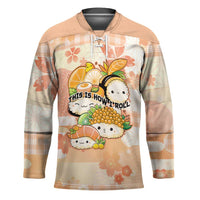 Personalized Japanese Kawaii Sushi Hockey Jersey Peach Wagara Palaka This Is How I Roll