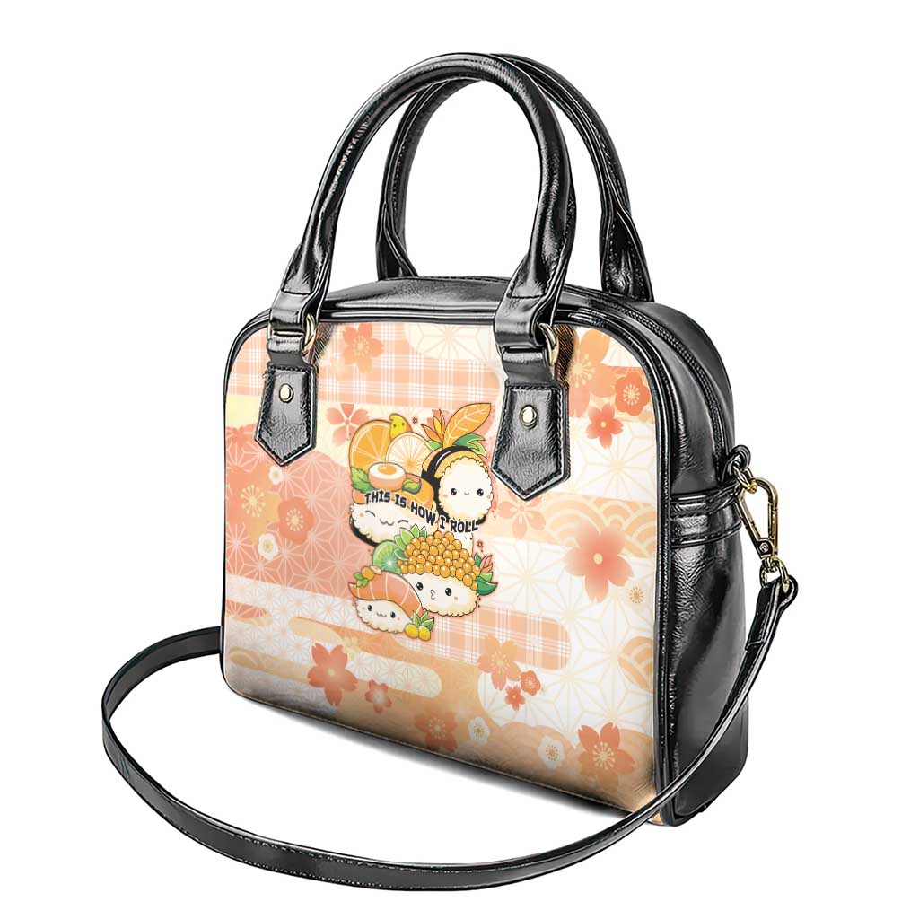 Japanese Kawaii Sushi Shoulder Handbag Peach Wagara Palaka This Is How I Roll