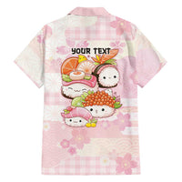Personalized Japanese Kawaii Sushi Hawaiian Shirt Pink Wagara Palaka This Is How I Roll