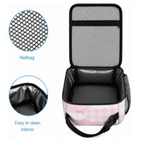 Japanese Kawaii Sushi Lunch Bag Pink Wagara Palaka This Is How I Roll LT9 - Polynesian Pride
