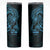 Blue Guam Latte Stone Tribal Tattoo Skinny Tumbler Hafa Adai Six 7 One
