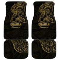 Gold Guam Latte Stone Tribal Tattoo Car Mats Hafa Adai Six 7 One LT9 - Polynesian Pride