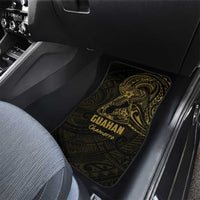Gold Guam Latte Stone Tribal Tattoo Car Mats Hafa Adai Six 7 One LT9 - Polynesian Pride