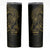 Gold Guam Latte Stone Tribal Tattoo Skinny Tumbler Hafa Adai Six 7 One