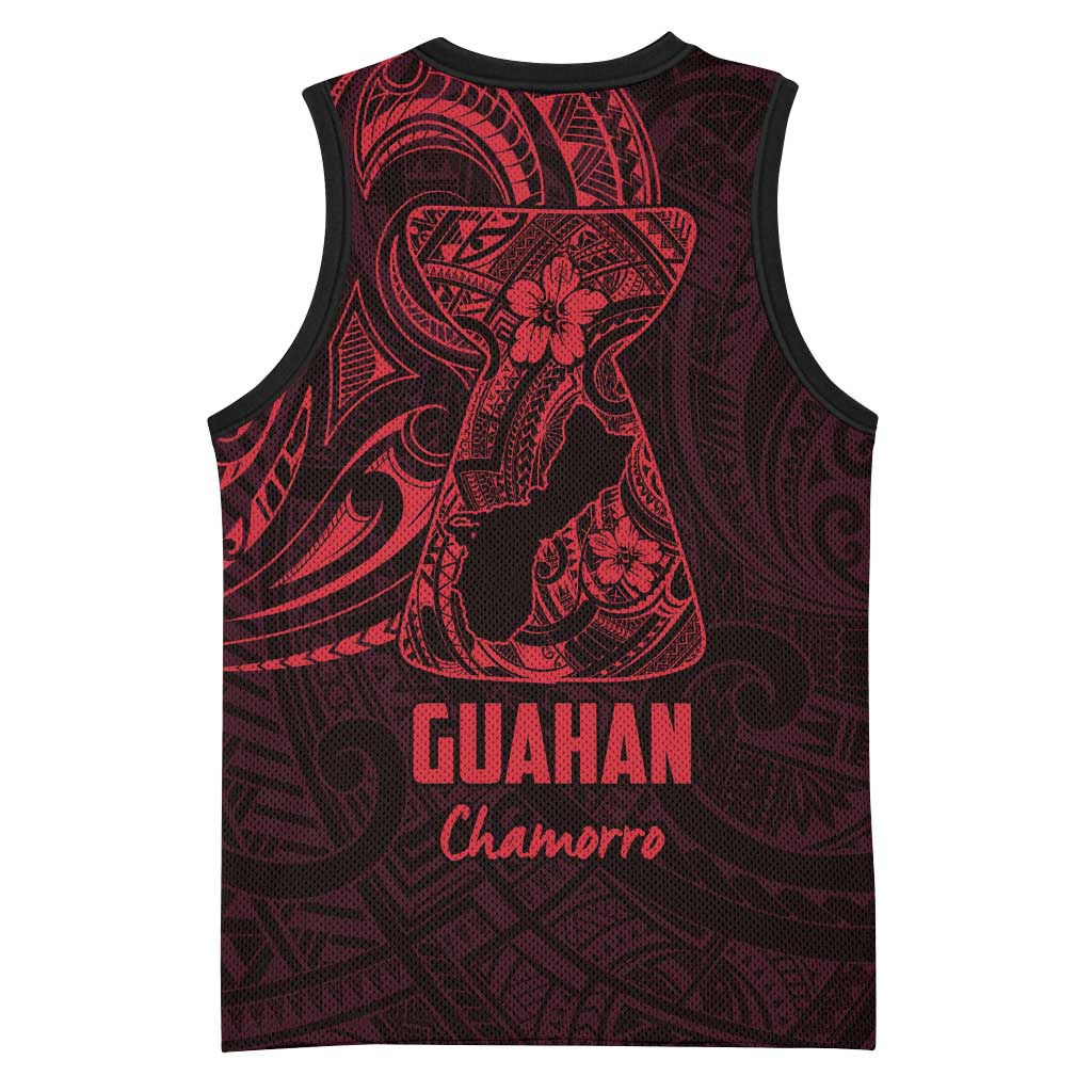 Oxblood Guam Latte Stone Tribal Tattoo Basketball Jersey Hafa Adai Six 7 One LT9 - Polynesian Pride