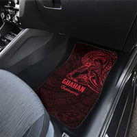 Oxblood Guam Latte Stone Tribal Tattoo Car Mats Hafa Adai Six 7 One