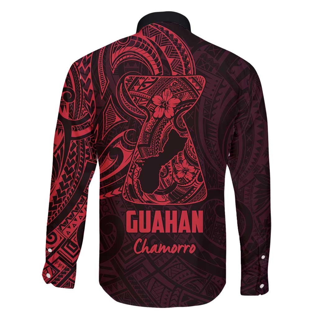 Oxblood Guam Latte Stone Tribal Tattoo Family Matching Summer Maxi Dress and Hawaiian Shirt Hafa Adai Six 7 One LT9 - Polynesian Pride