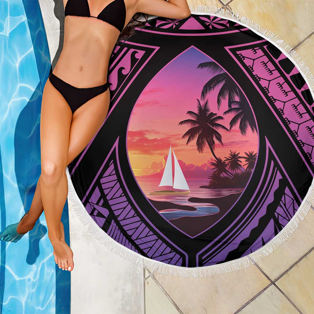 Guam Chamorro Artsy Beach Blanket Guahan Sunset Beach