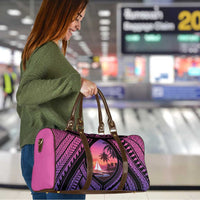 Guam Chamorro Artsy Travel Bag Guahan Sunset Beach - Polynesian Pride