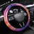 Guam Latte Stone with Map Steering Wheel Cover Bougainvillea Beach Sunset