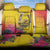 Papua New Guinea Cultural Tropical Flowers Back Car Seat Cover