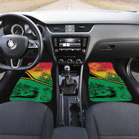 Hapi 45th Indipendens Dei Vanuatu Car Mats Yumi 1980 with Vanuatuan Beach Landscape