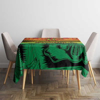 Hapi 45th Indipendens Dei Vanuatu Tablecloth Yumi 1980 with Vanuatuan Beach Landscape LT9 - Polynesian Pride
