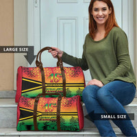 Hapi 45th Indipendens Dei Vanuatu Travel Bag Yumi 1980 with Vanuatuan Beach Landscape - Polynesian Pride