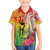 Vanuatu 45th Anniversary Hawaiian Shirt Polynesian with Sand Drawing Pattern