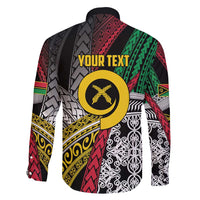 Vanuatu Proud to be Ni-van Personalised Family Matching Summer Maxi Dress and Hawaiian Shirt with Mutis En Atan Patterns LT9 - Polynesian Pride