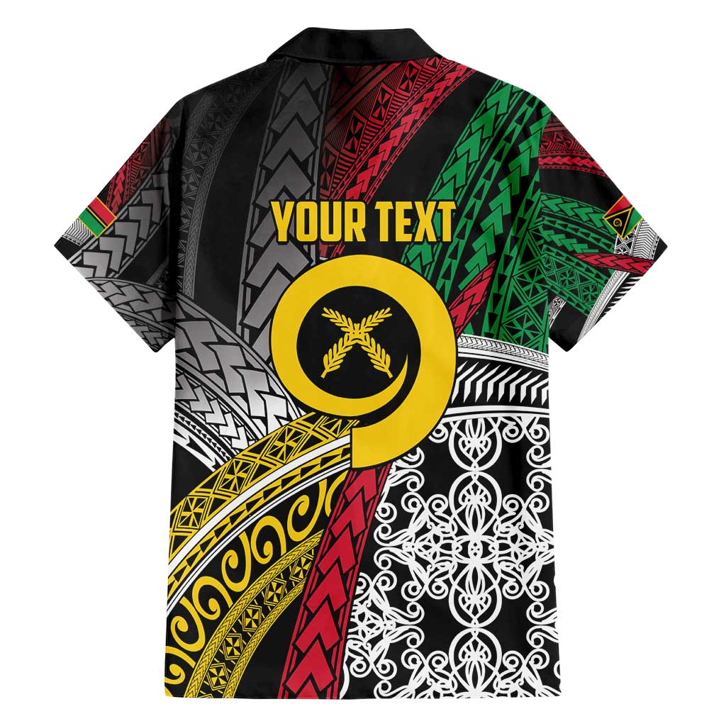 Vanuatu Proud to be Ni-van Personalised Hawaiian Shirt with Mutis En Atan Patterns LT9 - Polynesian Pride