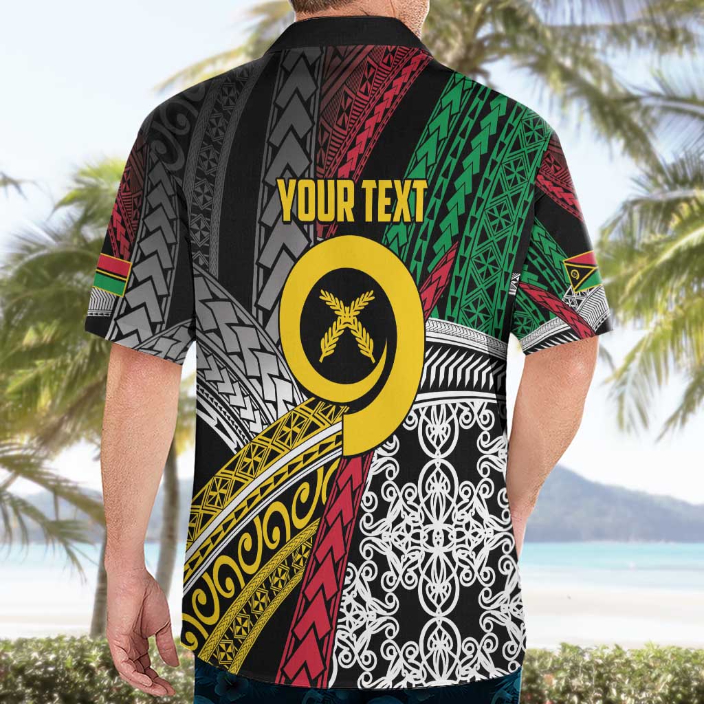 Vanuatu Proud to be Ni-van Personalised Hawaiian Shirt with Mutis En Atan Patterns LT9 - Polynesian Pride