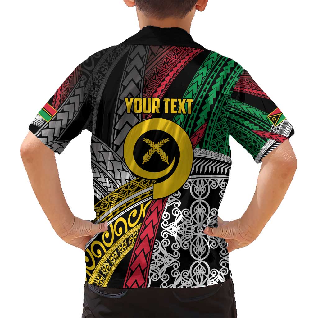 Vanuatu Proud to be Ni-van Personalised Hawaiian Shirt with Mutis En Atan Patterns LT9 - Polynesian Pride