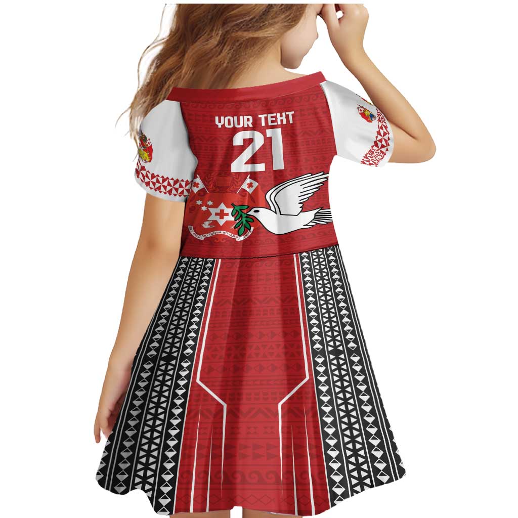Custom Tonga Rugby Family Matching Mermaid Dress and Hawaiian Shirt Mate Maa Kupesi Style LT9 - Polynesian Pride