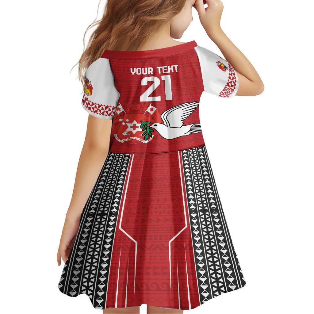 Custom Tonga Rugby Family Matching Off Shoulder Maxi Dress and Hawaiian Shirt Mate Maa Kupesi Style LT9 - Polynesian Pride