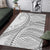 American Samoa White Sunday Area Rug Polynesian Lotu Tamaiti - Polynesian Pride