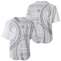 Tokelau White Sunday Baseball Jersey Lotu Tamaiti Ngatu Tokelau Feletoa Manulua LT9 - Polynesian Pride