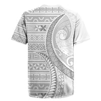 Tokelau White Sunday Rugby Jersey Lotu Tamaiti Ngatu Tokelau Feletoa Manulua LT9 - Polynesian Pride