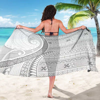Tokelau White Sunday Sarong Lotu Tamaiti Ngatu Tokelau Feletoa Manulua LT9 - Polynesian Pride