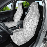 Tonga White Sunday Car Seat Cover Lotu Tamaiti Ngatu Tribal - Polynesian Pride