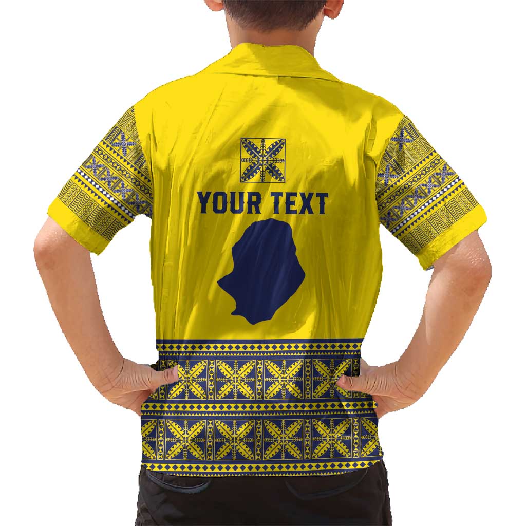 Niue Crab Personalised Family Matching Long Sleeve Bodycon Dress and Hawaiian Shirt Niuean Hiapo Pattern LT9 - Polynesian Pride