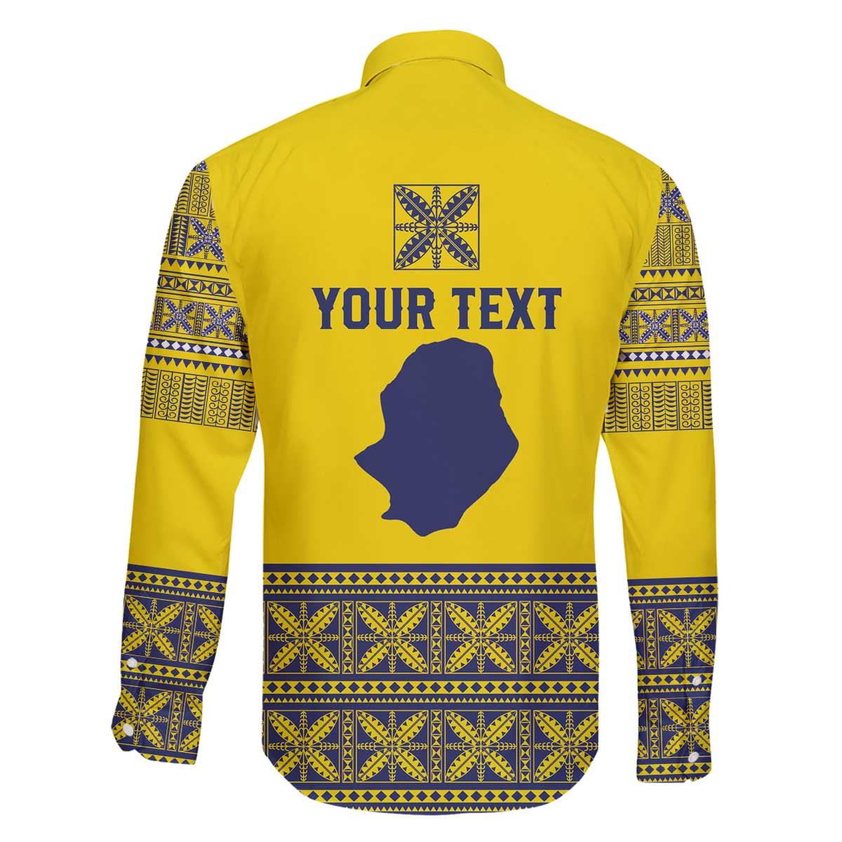 Niue Crab Personalised Family Matching Off The Shoulder Long Sleeve Dress and Hawaiian Shirt Niuean Hiapo Pattern LT9 - Polynesian Pride