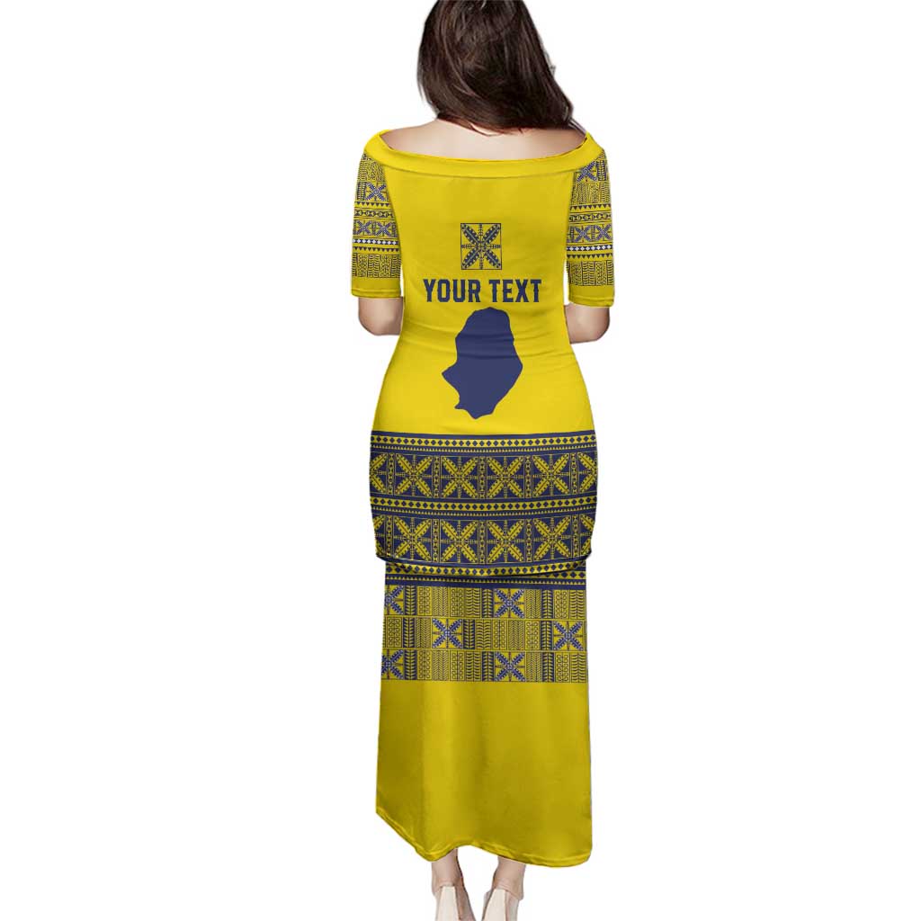 Niue Crab Personalised Family Matching Puletasi and Hawaiian Shirt Niuean Hiapo Pattern LT9 - Polynesian Pride