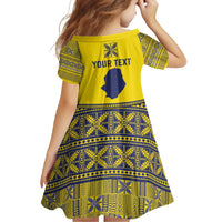 Niue Crab Personalised Family Matching Summer Maxi Dress and Hawaiian Shirt Niuean Hiapo Pattern LT9 - Polynesian Pride