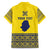 Niue Crab Personalised Family Matching Tank Maxi Dress and Hawaiian Shirt Niuean Hiapo Pattern - Polynesian Pride