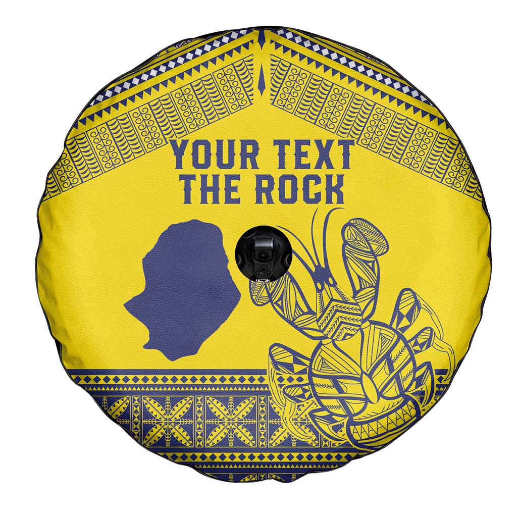 Niue Crab Personalised Spare Tire Cover Niuean Hiapo Pattern LT9 - Polynesian Pride
