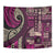 Vintage Samoa Siapo Mamanu Tapestry Pink Samoan Tapa Motif - Polynesian Pride
