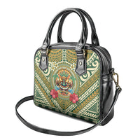 Hawaii Tiki Mask Shoulder Handbag Mele Kalikimaka i Iulai!