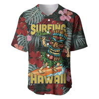 Hawaii Tiki Surfing Baseball Jersey Mele Kalikimaka i Iulai!