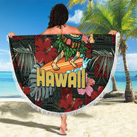 Hawaii Tiki Surfing Beach Blanket Mele Kalikimaka i Iulai!
