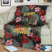 Hawaii Tiki Surfing Blanket Mele Kalikimaka i Iulai! LT9 - Polynesian Pride