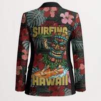 Hawaii Tiki Surfing Blazer Mele Kalikimaka i Iulai! LT9 - Polynesian Pride