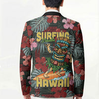 Hawaii Tiki Surfing Blazer Mele Kalikimaka i Iulai! LT9 - Polynesian Pride