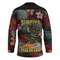 Hawaii Tiki Surfing Hockey Jersey Mele Kalikimaka i Iulai! LT9 - Polynesian Pride