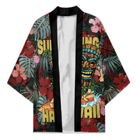 Hawaii Tiki Surfing Kimono Mele Kalikimaka i Iulai!