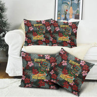 Hawaii Tiki Surfing Pillow Cover Mele Kalikimaka i Iulai!