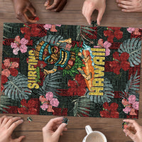 Hawaii Tiki Surfing Puzzle Mele Kalikimaka i Iulai! LT9 - Polynesian Pride