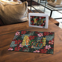 Hawaii Tiki Surfing Puzzle Mele Kalikimaka i Iulai! LT9 - Polynesian Pride