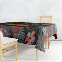 Hawaii Tiki Surfing Tablecloth Mele Kalikimaka i Iulai!