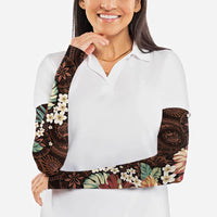 Kanoa Hawai'i Hibiscus Arm Sleeves Polynesian Tribal Tattoo Pattern Floral Elements LT9 - Polynesian Pride